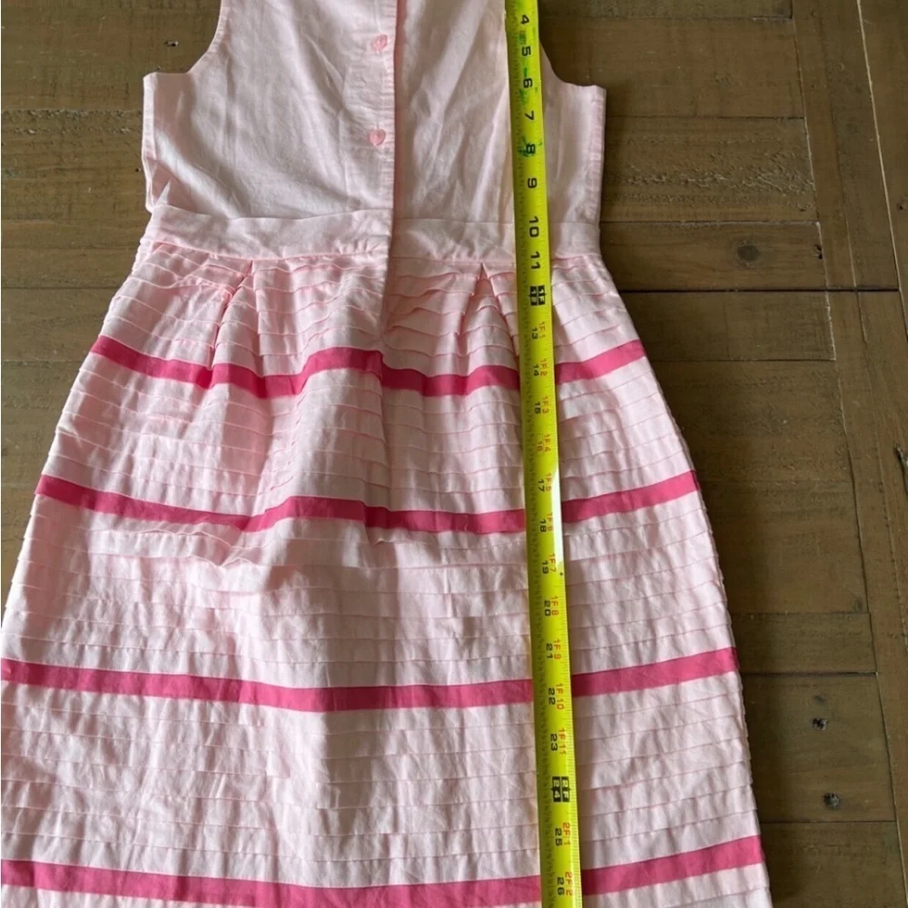 Janie and jack pink pleated dress